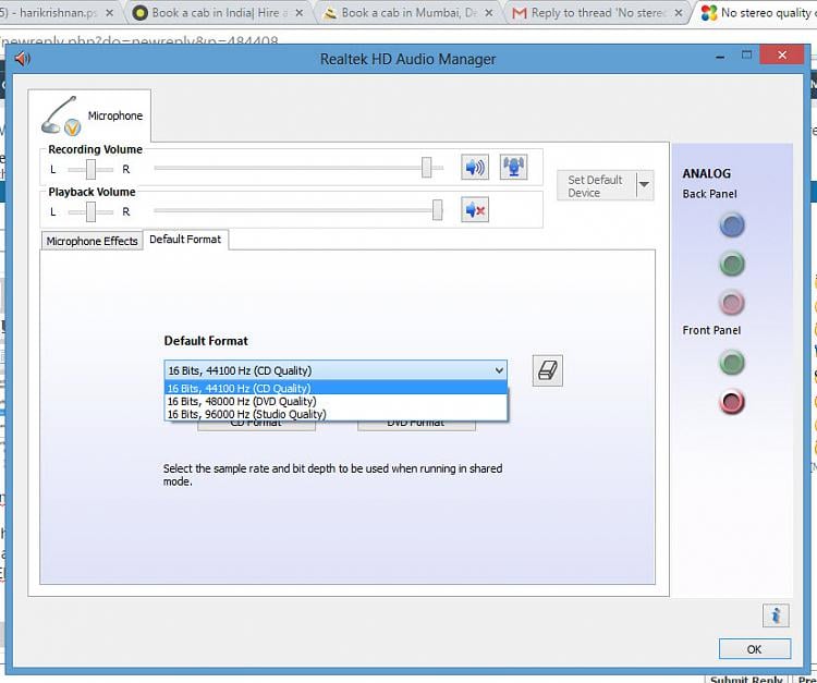 Realtek Stereo Mix Windows 7