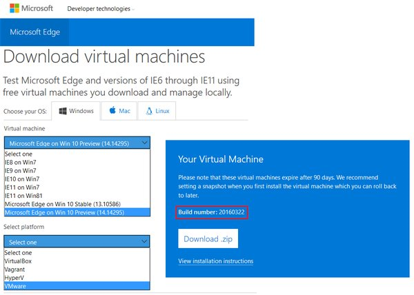 download virtual machines windows