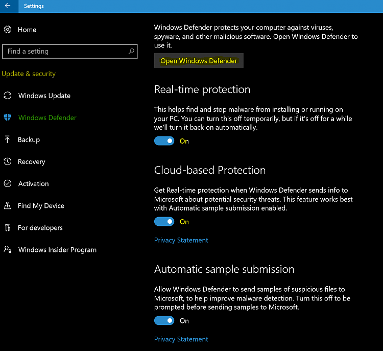 Windows defender is missing in my windows 10-def.png