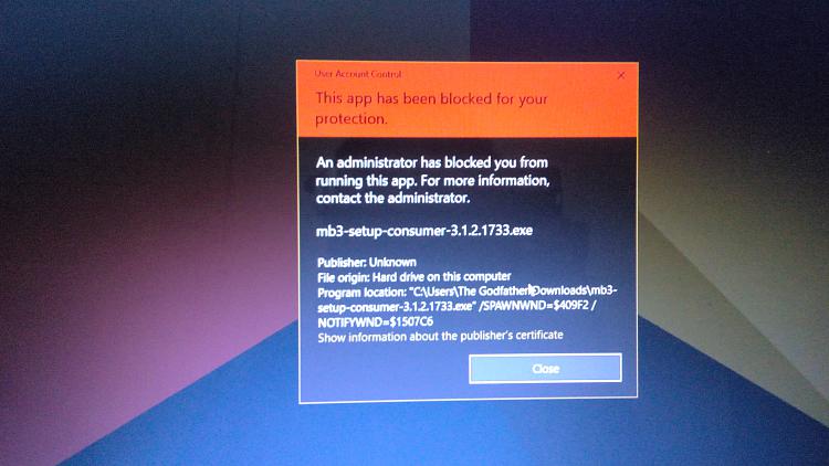 Every...i mean every anti malware blocked by unknown malware/virus-img_20170528_211757.jpg