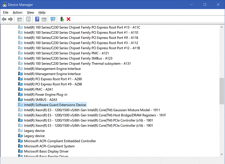 Which Sgx Setting To Choose In Bios Solved Windows 10 Forums