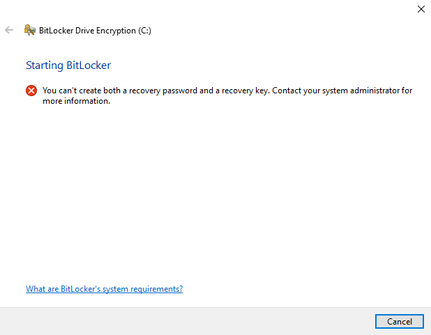 [BitLocker] Encrypting without generating recovery key?-bitlocker_fail.png