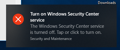 Disabling &quot;Turn on Windows Security Center service&quot; popup-untitfndled.png