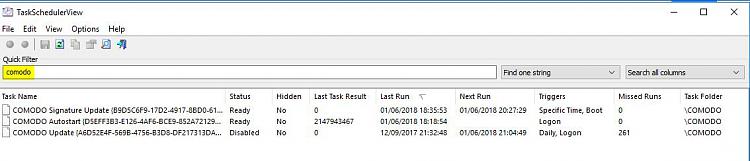 Comodo firewall - telemetry, tasks reappearing in task scheduler-taskschedulerview.jpg