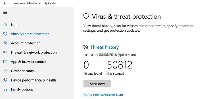 how to remove quarantined threats in windows defender windows 10