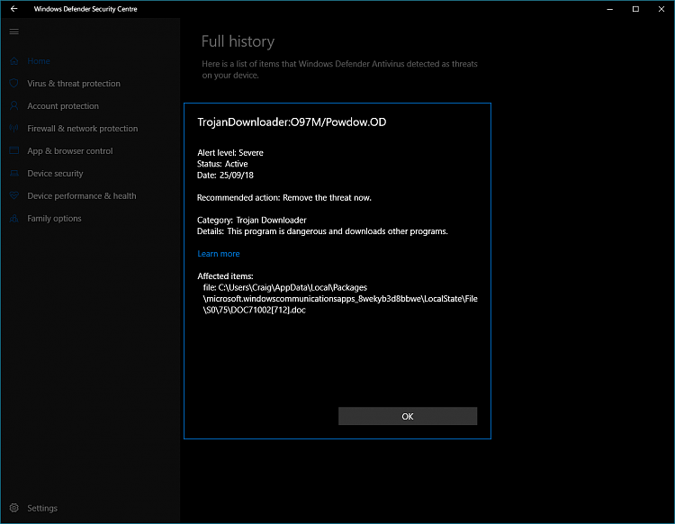 Defender keeps finding the same &quot;Trojan downloader&quot;-capture.png