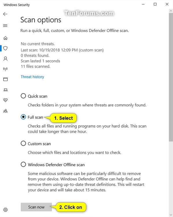 microsoft safety scanner vs defender