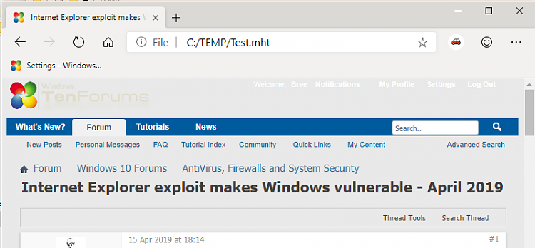 Internet Explorer exploit makes Windows vulnerable - April 2019-image.png