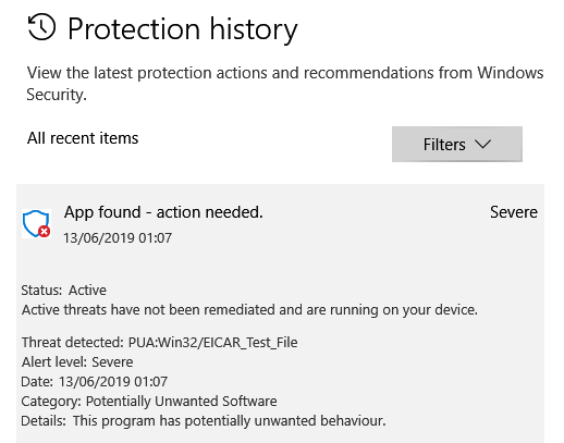 Windows 1903. Spyware and Unwanted Software Protection missing.-image.png