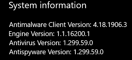 sfc  /scannow failing after this latest Defender Platfom update.-2019-07-19_10h31_28.png