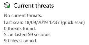 Windows 10 Defender - Quick/Full Scans Last Only 15 Seconds??-image.png