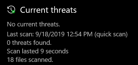 Windows 10 Defender - Quick/Full Scans Last Only 15 Seconds??-2019-09-18_12h55_05.png