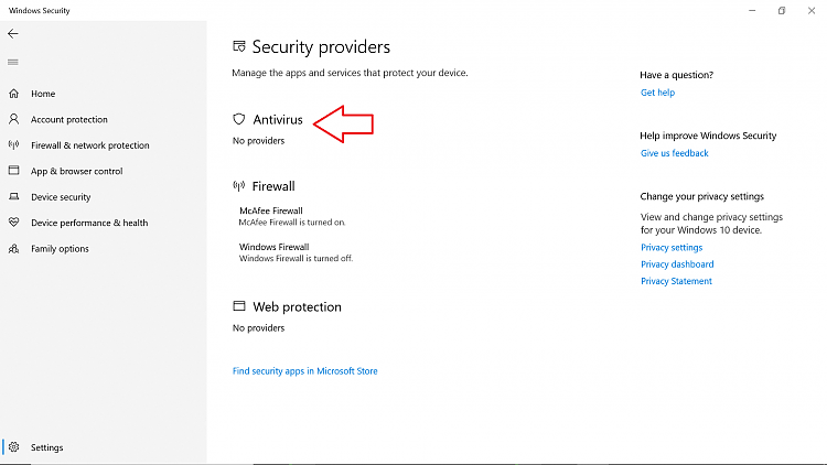 I can't see (Virus &amp; Threat Protection) Under my Windows 10 Security-win-0003.png