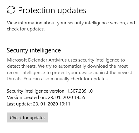 windows defender update windows defender update