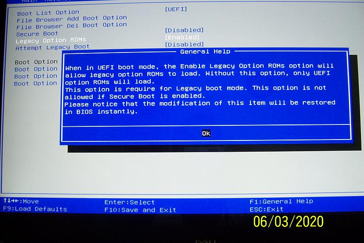 Warning message when trying to disable Secure Boot  on Dell 3280 AIO-100_5781.jpg