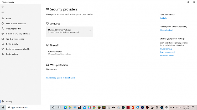 Built in Windows 10 Home antivirus is blocked by system administrator-screenshot-140-.png