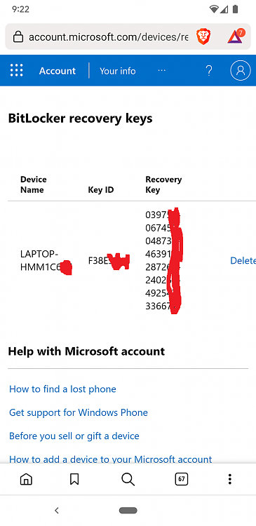 Lenovo X1 Carbon Laptop not accepting Bitlocker Recovery Keys-screenshot_20220106-092200.png