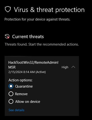 Does Windows Defender automatically quarantine threats?-defender.jpg