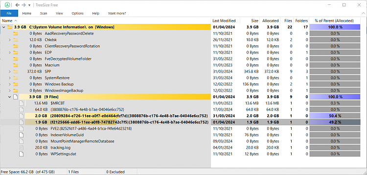 Deleting a legacy System Volume Information from a previous C: drive-image.png