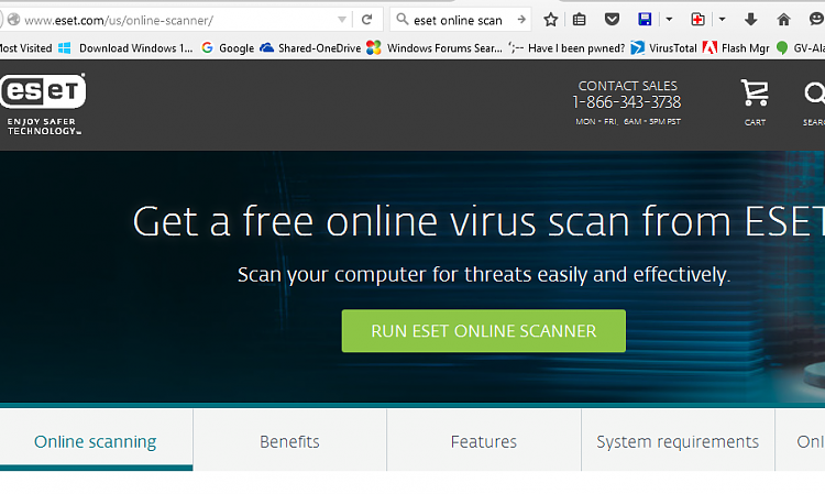 I have contracted a Virus that shows many Ads-eset01.png