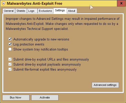 Latest Version Malwarebytes Anti Exploit-image-002.png