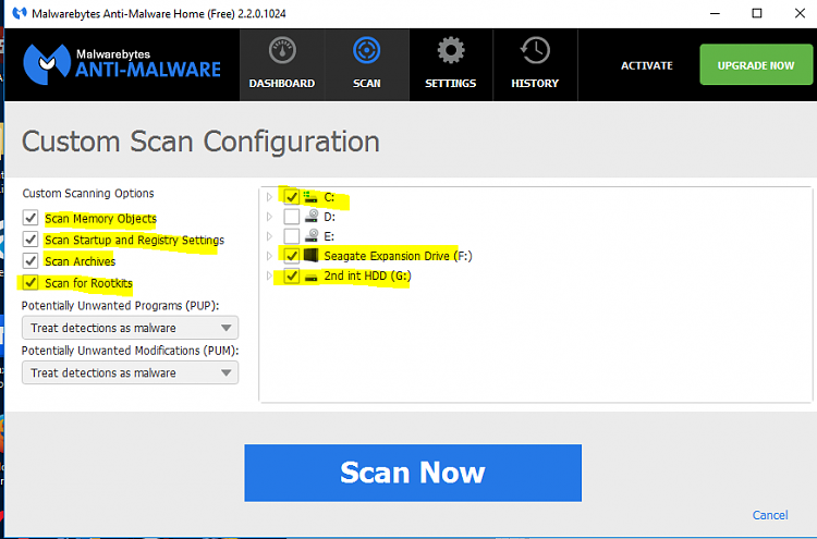 PUP Threats Detected By Malwarebytes-mbam-custom-scan01.png