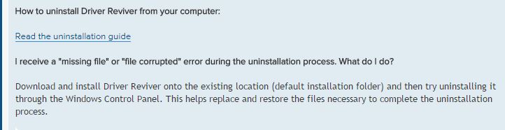 removing a PUP called Driver Reviver-uninstall.jpg