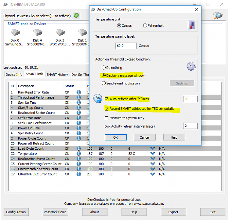 What extra software do I need with Windows 10-diskcheckup02.png