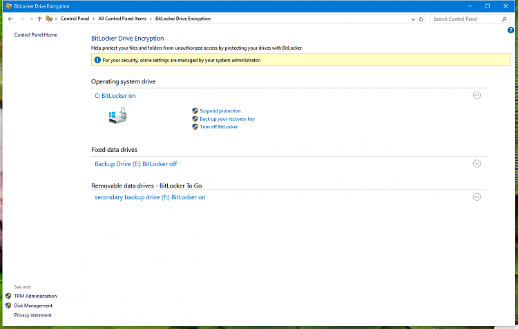 What is this Wired status message in bitlocker management??pic bellow-pict-bitelocker.png
