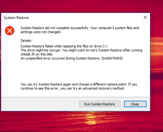 System Restore will not do a restore  to previous created Point-system-restore-error.png