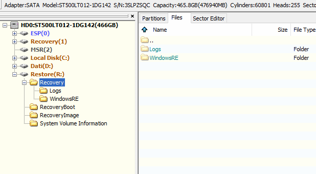 Unable to use ASUS recovery partition, f9 is not working-grabilla.hp5692.png