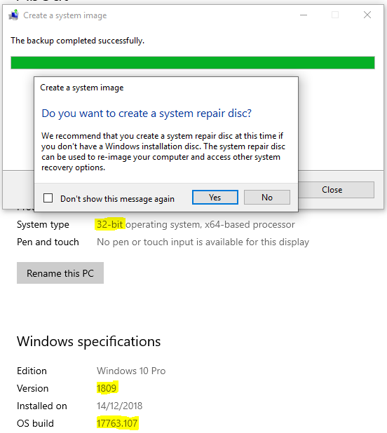 Win 10 Build 1809 did NOT solve the system image problem in backup!-1809-system-image-create-17763-107.png