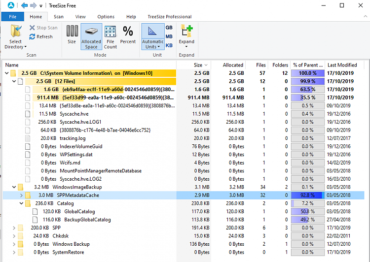 How to delete inactive System Image Restore Points in System Restore-sys-vol-info-windowsimagebackup.png