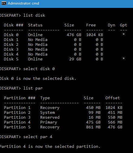 Recovering SSD with bad blocks?-diskpart.png