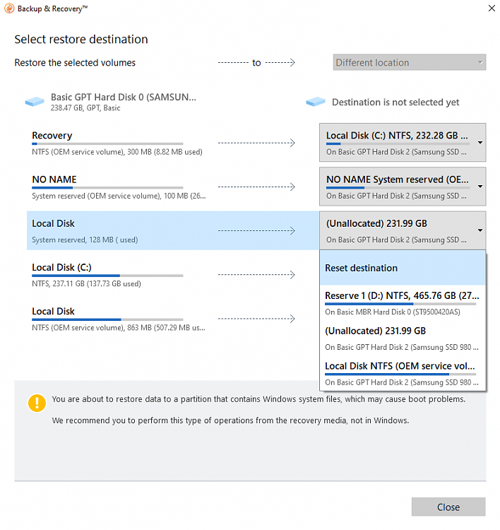 Does anyone know how to restore a drive using Paragon 17 Backup?-untitled2.png