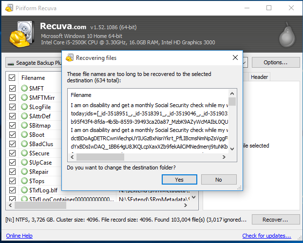 &quot;The file or directory is corrupted and unreadable&quot; Seagate Backup +-recuva-prompt.png