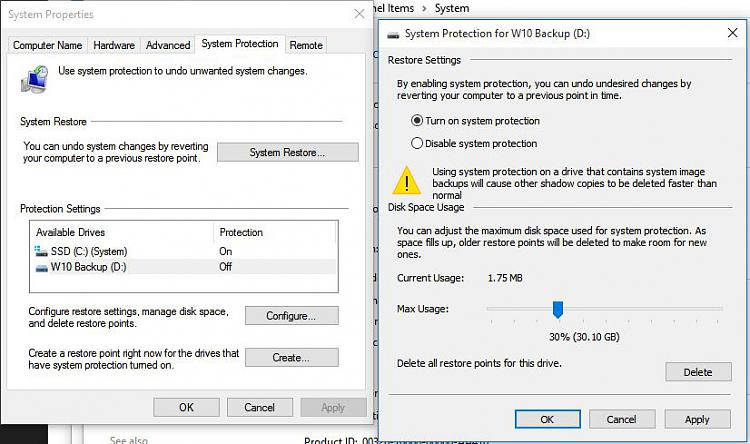 Can't set windows restore or make changes to it.-system-protecton.jpg