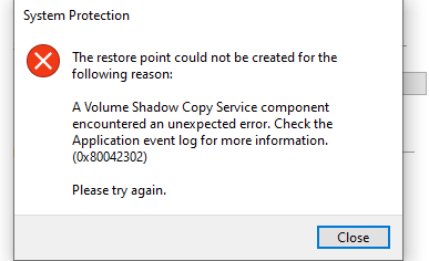 Cannot create restore point-restore-error.png