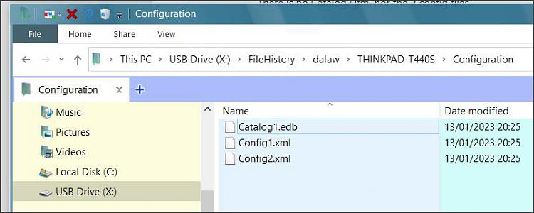 File History not working for me: config1.xml &amp; config2.xml missing-1.jpg