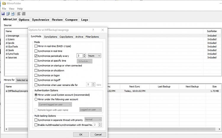 Put pagefile.sys on SSD or HDD &amp; System Restore Size?-mirrorfolder.jpg