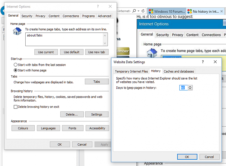 No history in Internet Explorer-history.png