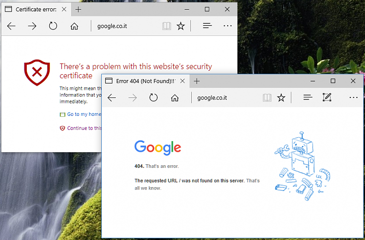 Google won't open on Firefox -- insecure site-google.png