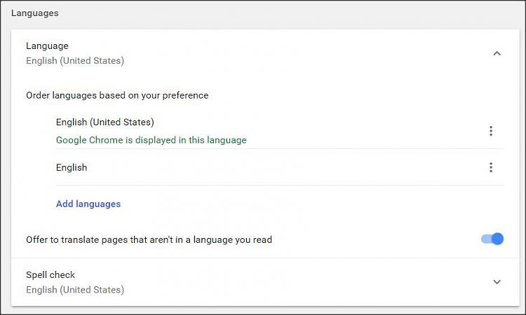 How to turn on spellcheck Google Chrome-language.jpg