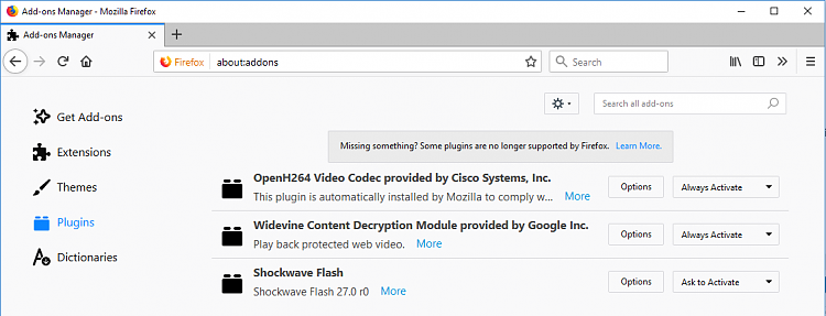 Latest Firefox Released for Windows-ff-58-0-2-plugins.png