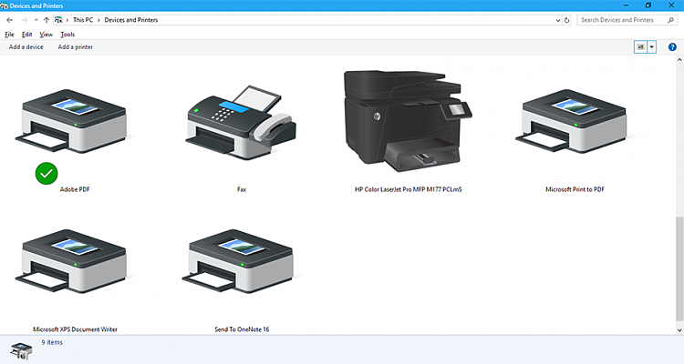 MS Edge does not print to Adobe PDF, following FCU-printers.png