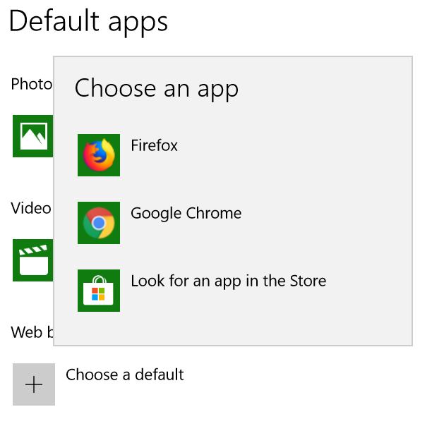 set edge as default browser windows 10