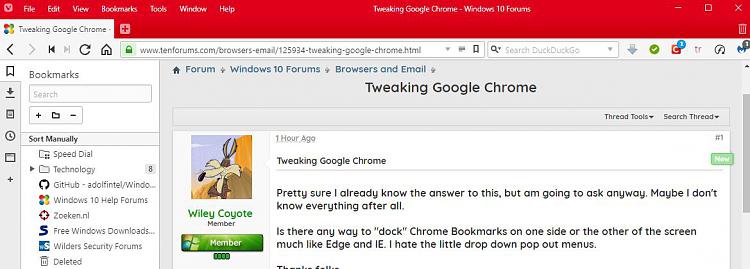 Tweaking Google Chrome Solved Windows 10 Forums