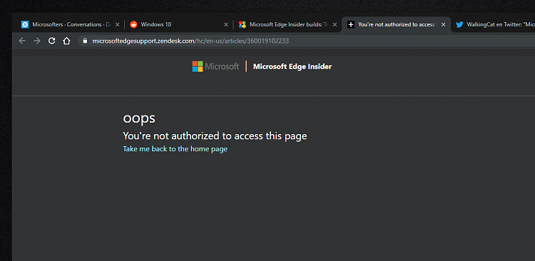 Microsoft Edge Insider builds: Troubleshoot install and updates-oops.png