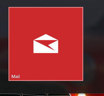 Mail app live tile does not show anything-1.png