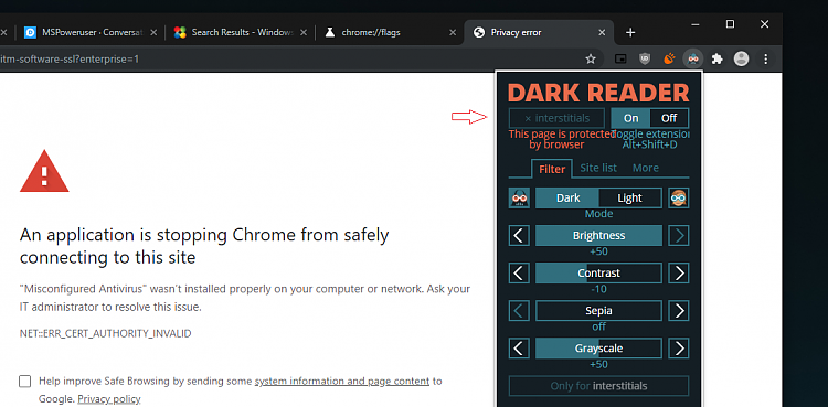 Latest Google Chrome released for Windows-inter-flag-off.png